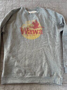 Wawa Crewneck Sweatshirt Gray Unisex Adult XL